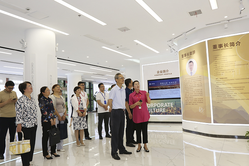 安徽省生态环境厅副厅长罗宏一行莅临97622娱乐电子游戏科技调研指导